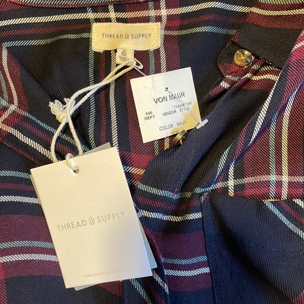 NWT Thread & Supply button down NWT - image 2